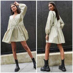 ASOS Cream Mini Dress